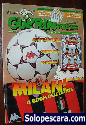 E' IN EDICOLA IL NUOVO GUERIN SPORTIVO All'interno il 100esimo inserto dedicato alla storia del calcio italiano 2023-24